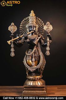 Expertise in Resolving Life Complexities ~ Astro Ram Ji Lord Krishna Brass Idol, God Of Protection, Krishna Murti, Amp Furniture, Krishna Idol, East Direction, God Of Love, Brass Figurines, Krishna Statue