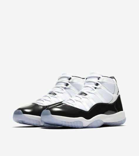 Air Jordan XI (11) Retro “Concord” 'White & Black'       -Release Date: Saturday, December 8th 2018      -Price: $220 Air Jordan 11 Concord, Jordan 11 Concord, Jordan Xi, Air Jordan Xi, Nike Snkrs, Jordan Model, Nike Air Jordan 11, Air Jordan 12 Retro, Air Jordan 11 Retro