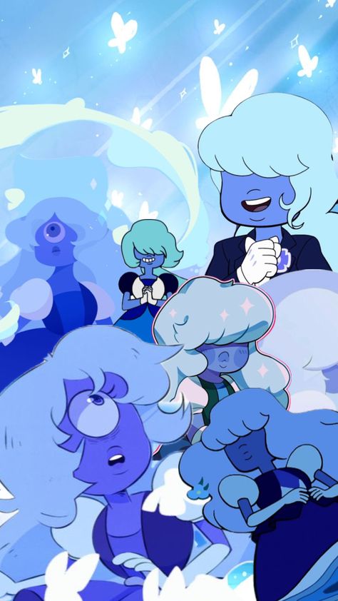 #stevenuniverse #sapphire #wallpaper Sapphire Wallpaper, Sapphire Steven Universe, Universe Wallpaper, Steven Universe Wallpaper, Steven Universe, Your Aesthetic, Universe, Sapphire, Energy