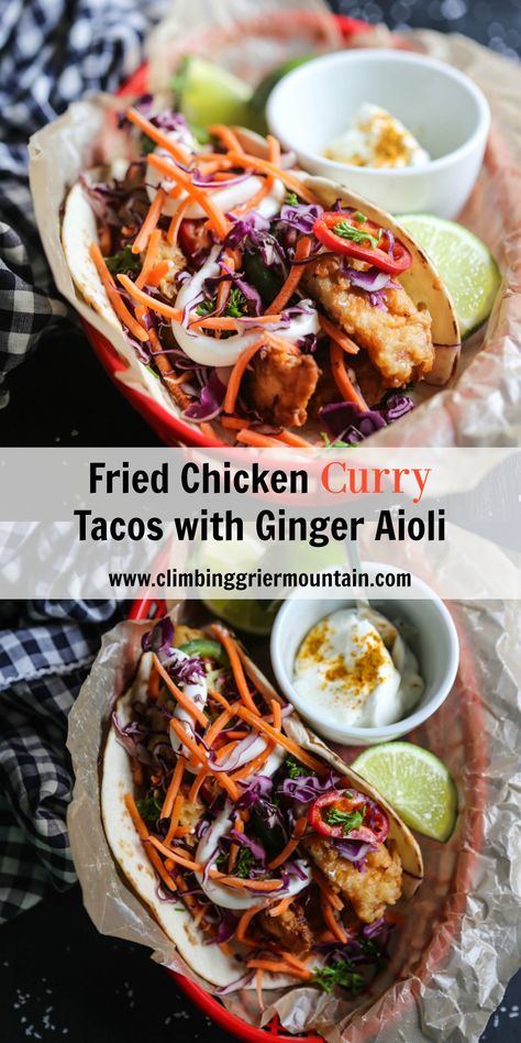 Shibboleth Recipes, Curry Tacos, Loaded Fried, Tacos Fried, Gourmet Tacos, Tacos And Burritos, Food Drinks Dessert, Chicken Curry, Taco Tuesday