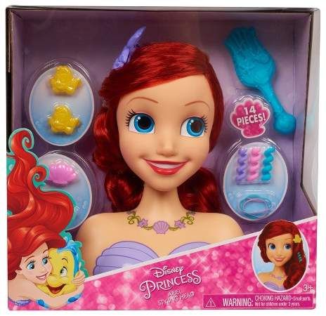 Disney Princess Styling Head - Ariel Goth Disney Princesses, Goth Disney, Ariel Disney, Princess Toys, Disney Princess Ariel, Princess Ariel, Princess Bubblegum, Disney Ariel