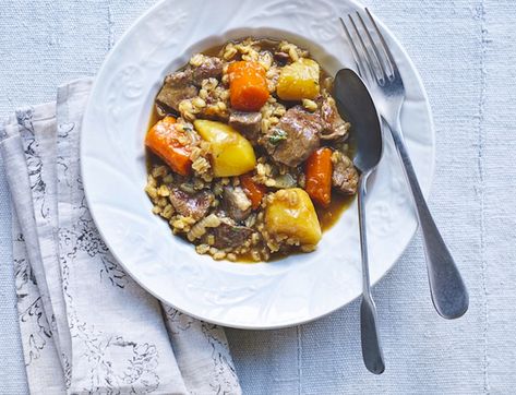 Irish Lamb Stew, Irish Stew Recipe, Barley Stew, Clodagh Mckenna, Morning Recipes, How To Cook Barley, Barley Recipe, Irish Cuisine, Cooking Stone