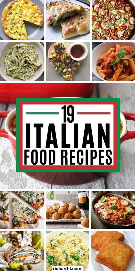 19 Vegetarian Italian Recipes that are to do die for!! These vegetarian Italian recipes are simple, quick and taste delicious!! I cannot wait to try each and every one! #vegetarian #italianrecipes #vegetarianitalianrecipes #meatlessrecipes Vegetarian Italian Recipes, Vegetarian Italian, Italian Dinner Recipes, Italian Recipes Easy, Sicilian Recipes, Best Italian Recipes, Italy Food, Italian Dinner, Easy Italian