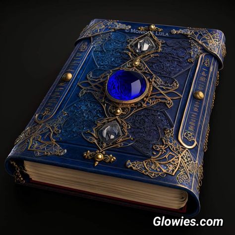 Fantasy Spell Book, Dark Magic Book, Wizard Books, Ornate Books, Magical Item, Magic Books, Creepy Halloween Decorations, Magic Spell Book, Legends And Myths