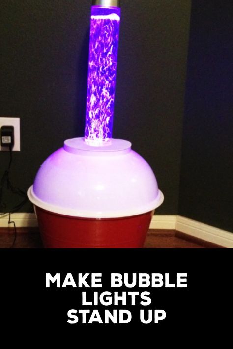 How to Make Bubble Lights Stand Up Christmas Tree With Bubble Lights, Bubble Lights Christmas Ideas, Bubble Lights Christmas Tree, Christmas Bubble Lights, Bubble Christmas Lights, How To Make Bubbles, Stand Up Straight, Light Hanger, Homemade Bubbles