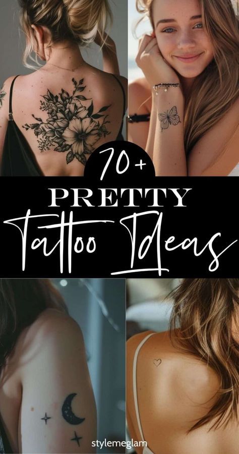 Small Nature Tattoos For Women, Ladies Tattoo Ideas, Dainty Back Tattoos For Women, Small Flower Tattoos For Women, Classy Tattoos For Women, Delicate Tattoos For Women, Arm Sleeve Tattoos For Women, Places For Tattoos, Beautiful Tattoos For Women