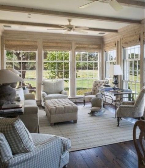 Sunroom Design Ideas, Sunroom Remodel, Small Sunroom, All Season Room, 4 Season Room, Four Seasons Room, Sunroom Furniture, Sunroom Addition, Three Season Room