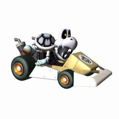 #DryBones in #MarioKart DS. All about #MarioKartDS @ http://www.superluigibros.com/mario-kart-ds Mario Kart Ds, Dry Bones, Mario Kart, Bones, Mario