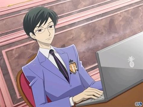 Kyoya Ootori, Host Club Anime, Ouran Highschool, Ouran Host Club, Anime Wall, Anime Expo, School Clubs, Ouran High School Host Club, High School Host Club