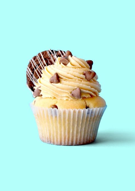 Cookie Dough Cupcakes Recipe, Banoffee Cupcakes, Egg Free Cookie Dough, Potato Cupcakes, The Scran Line, Scran Line, Sweet Potato Cupcakes, Cupcake Photography, Cookie Dough Cupcakes