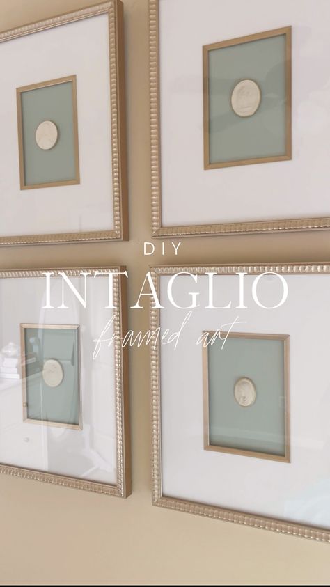 Create stunning DIY Intaglio Framed Art with minimal supplies and effort! Follow my step-by-step guide to add a touch of traditional decor to your home, using affordable frames and beautiful intaglios. Perfect for coastal-inspired spaces, this easy project will make your house feel more like home. Find all the details, supplies, and a video tutorial in this blog post Diy Intaglio Art, Wall Art Trends 2024, Framed Intaglios, Intaglio Art, Arrows Diy, Easy Diy Home Projects, Bless The Child, Frame Ideas, Booth Ideas