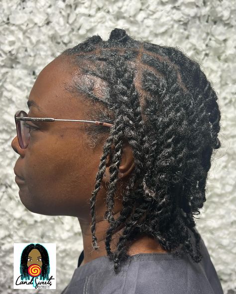 Traditional Locks Shampoo retwist and two strand twist style by Candi! #locs757 #757locs Two Strand Twist, Twist Style, Twist, Quick Saves