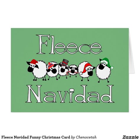 Funny Christmas Puns, Holiday Puns, Fleece Navidad, Sheep Cards, Funny Christmas Pictures, Punny Cards, Christmas Puns, Christmas Memes, Funny Christmas Gifts