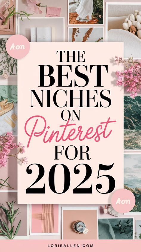 This guide will show you the best pinterest niches for the year ahead. It’s your chance to find your place and make the most of Pinterest. Popular Niches On Pinterest, How Do I Find My Niche, Millenials Aesthetic, Pinterest Predicts 2025, Trending On Pinterest, Pinterest Affiliate Marketing, Pinterest Seo, 2025 Vision, Pinterest Marketing