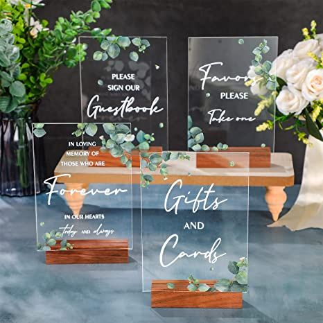 Romantic Wedding Receptions, Sign For Wedding, Earthy Wedding, Wedding Reception Signs, Signing Table Wedding, Wedding Entrance, Reception Signs, Calligraphy Wedding, Clear Card