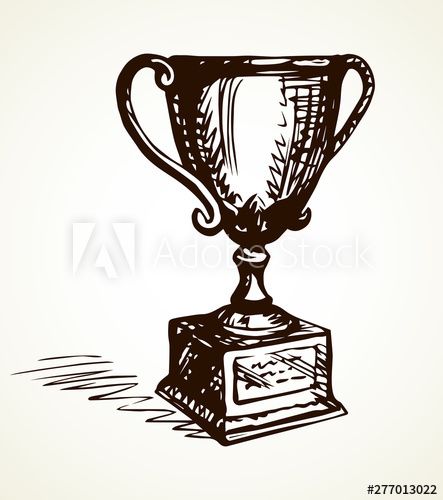 Drawing Of Trophy, Trophy Tattoo, Trophy Drawing, Kentucky Derby Themed Party, Football Logos, Iqbal Poetry, Allama Iqbal, Outline Art, Football Logo