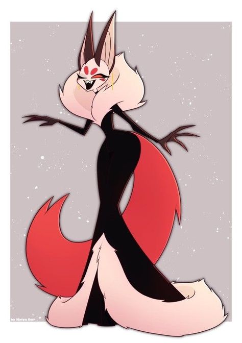 Hotel Art, Cute Art Styles, Red Fox, Art Tutorials Drawing, Cool Art Drawings, Drawing Reference Poses, Art Inspiration Drawing, Hazbin Hotel, Art Reference Photos