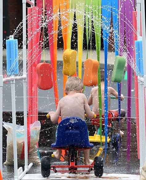 DIY Kiddie Car Wash Kid Car Wash, Skirt Diy, Outdoor Play Area, Happy Memorial Day, Water Play, Cars Birthday, Cool Ideas, Reggio Emilia, Backyard Fun