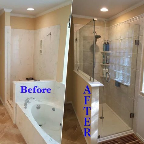 Walk In Shower Surround, Custom Showers, Closet Upgrade, Master Bath Shower, Best Bathroom Designs, Master Shower, Water Closet, Master Bath Remodel, Farmhouse Ideas