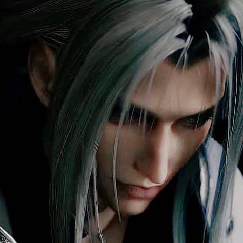 Sephiroth Gif, Final Fantasy Funny, Final Fantasy Sephiroth, Final Fantasy Cloud, Vincent Valentine, Final Fantasy Collection, Final Fantasy Artwork, Final Fantasy Vii Remake, Final Fantasy Art