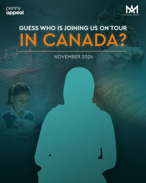 Any guesses for our next guest speaker?! - Comment below 🤔 ⬇️ InshaAllah, our team is looking forward to visiting a city near you this coming November with a special guest speaker. This will be a family event in support the Ummah 🧡 Stay tuned later this week as we unveil who this incredible guest speaker is! #pennyappeal #canadatour #teamorange Guest Speakers, Family Event, Special Guest, Looking Forward, Stay Tuned, A Family, Penny, Speaker, The Incredibles