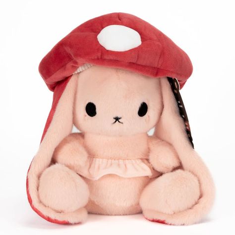 Plushie Dreadfuls, Falling Down The Rabbit Hole, Fly Agaric Mushroom, Fly Agaric, Down The Rabbit Hole, Stuffed Mushroom Caps, The Rabbit Hole, Bag Display, Kawaii Plushies