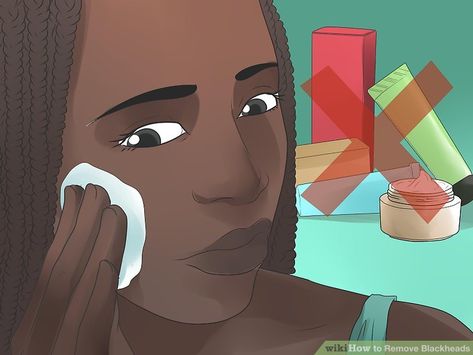 4 Ways to Remove Blackheads - wikiHow Ways To Remove Blackheads, Baking Soda Mask, Water Retention Remedies, How To Remove Blackheads, Lemon Scrub, Blackhead Remedies, To Remove Blackheads, Blackhead Remover Tool, Holistic Health Remedies