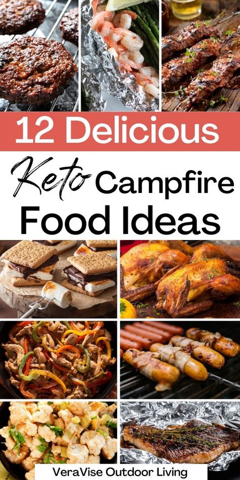 Campfire Food Ideas, Easy Camping Dinners, Camping Meals For Kids, Camping Food Ideas, Camping Meal Planning, Campfire Desserts, Camping Menu, Camping Dishes, Camping Snacks