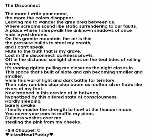 #disconnected #inbetween #greythoughts #poetry #poem #freeverse Free Verse, Sleep Walking, Sounds Like, Poetry, Word Search Puzzle, Writing