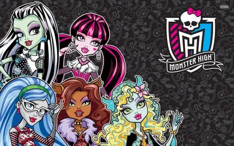 Monster High Wallpapers - Wallpaper Cave High Cartoons, Monster High Group, High Posters, Monster High Wallpaper, Monster High Bedroom, Free Ipad Wallpaper, High Wallpaper, Monster High Halloween, Beetlejuice Halloween