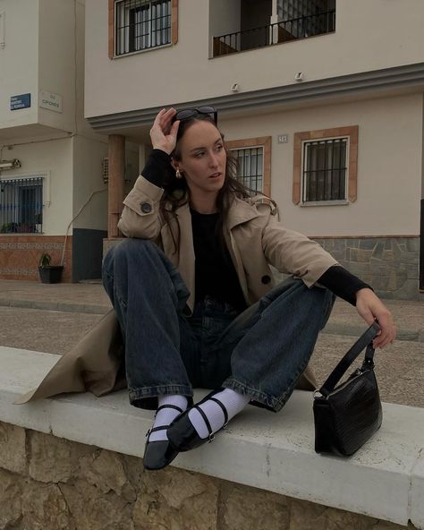 Mary Janes and socks, that combo has my heart. . . . #fashion #outfit #ootd #fashioninspo #bershka #bershkastyle… | Instagram Socks And Mary Janes Outfit, Mary Jane’s With Socks, Mary Jane Heels Outfit Jeans, Mary Jane Socks, Mary Jane With Socks, Mary Janes And Socks, Mary Janes With Socks, Socks And Mary Janes, Mary Jane Outfit