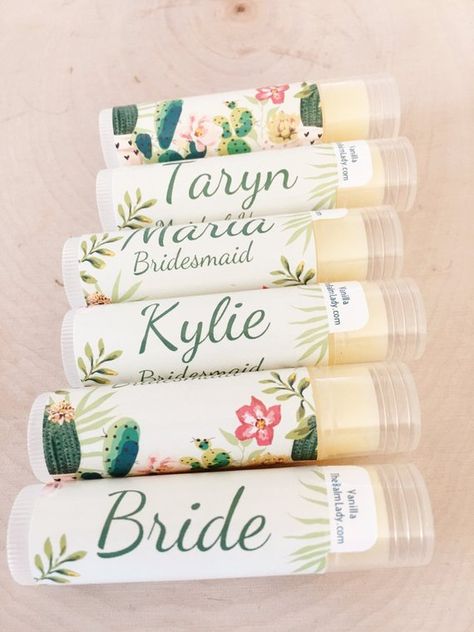 image 0 Cactus Theme Party, Lip Balm Party Favors, Inexpensive Wedding Favors, Wedding Favors Cheap, Personalized Party Favors, Beach Wedding Favors, Wedding Party Favors, Personalized Party, Bridal Shower Favors