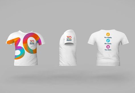 Promotional items - company t-shirts. T Shirt Printing Business Logo, Shirt Concept, Corporate T-shirt, Corporate Shirts, T-shirt Design Illustration, Company Anniversary, Polo Shirt Design, Polo Design, T Shirt Company