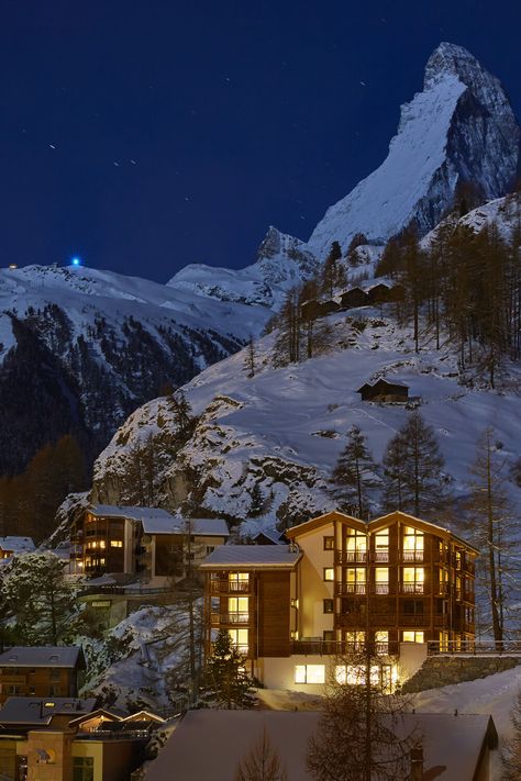 Spring In Paris, Mountain Hotel, Luxury Ski Chalet, Christmas In Europe, Ski Chalets, Luxury Ski, Ski Holidays, St Moritz, Family Holidays