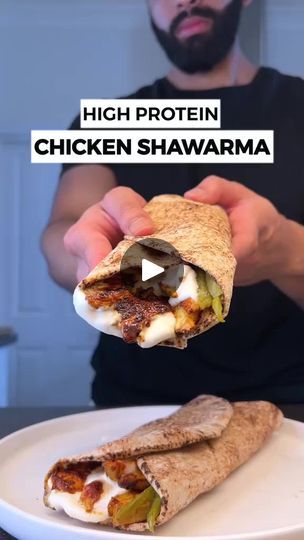 High Protein Chicken, Shawarma Recipe, Chicken Marinade, Chicken Meals, Makanan Diet, Chicken Shawarma, Meal Recipes, High Protein Recipes, Healthy Chicken Recipes