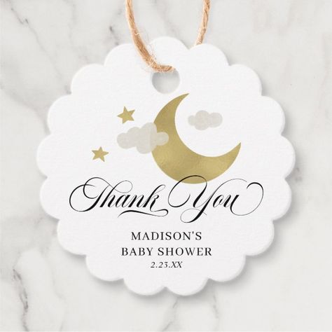 Baby Boy Shower Favors, Twinkle Twinkle Baby Shower, Moon Baby Shower, Moon Baby, Baby Shower Invitaciones, Elegant Calligraphy, Employee Appreciation Gifts, Baby Shower Party Supplies, Star Baby Showers