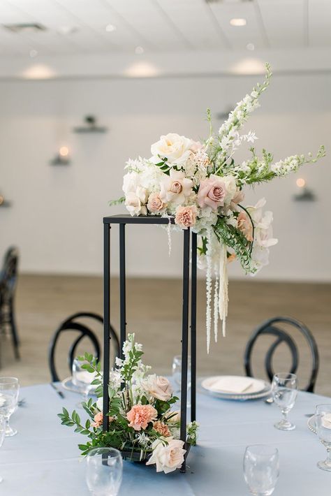 Enchanted Forest Centerpieces, Amanda Allen, Floral Art Arrangements, Diy Wedding Backdrop, White Wedding Theme, Elegant Wedding Reception, Wedding Planning Decor, Beautiful Wedding Decorations, New Flower