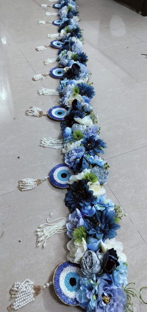 Evil Eye Bandarwal, Door Toran Designs, Diwali Toran Ideas, Bandanwar Design Handmade, Toran Designs Doors Handmade Flowers, Bandanwar Designs, Bandhanwar Handmade, Toran Designs Doors Handmade Latest, Bandarwal Designs Handmade