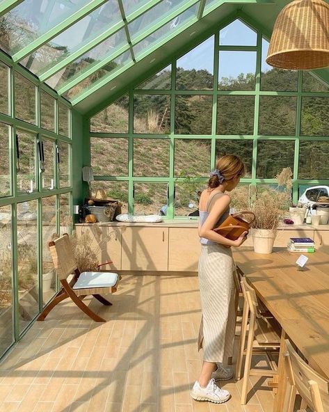 Gorgeous greenhouses | Pinterest A Woman, Green