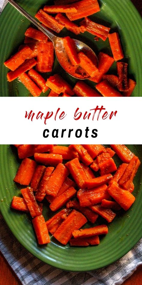 A simple, kid-friendly side dish that’s easy to make for a weeknight dinner side! #easysidedish #kidapproved Carrots For Picky Eaters, Fancy Carrot Side Dish, Frozen Carrots Side Dish, Sauteed Baby Carrots, Carmalized Carrots Easy, Kid Friendly Side Dishes, Carrots Side Dish, Butter Carrots, Mexican Side Dishes