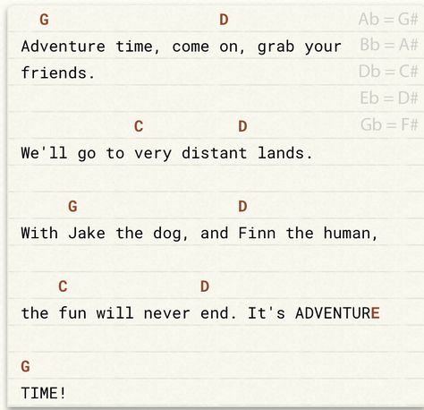 Monster Adventure Time Ukulele Chords, Ukulele Adventure Time, Adventure Time Kalimba, Adventure Time Ukulele Chords, Ukulele Chords Easy, Ukelele Chords Ukulele Songs, Ukulele Songs Beginner, Ukulele Instrument, Ukulele Chords Songs