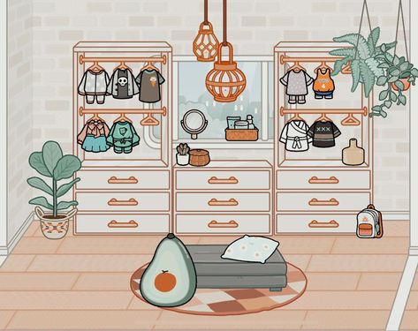 Get All Bundles Unlocked FR.EE Ideas De Closets, Ideas Toca Boca, Toka Boka, Toca Life World, Free House Design, Adorable Homes Game, Create Your Own World, Aesthetic Room Ideas, Cute Bedroom Ideas