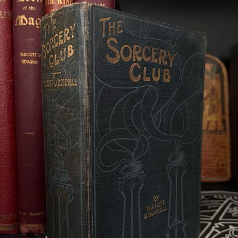 The Sorcery Club, by Elliott O’Donnell (1912, Presentation Copy First Edition) 🪐Supernatural | Occultism | William Rider & Son 🪐Book is in great condition considering age. Pages are clean. Cover and spine are in good condition. Spine is tight. There are some signs of wear, but nothing bad at all (see photos for reference). Overall great condition; solid copy. 🪐Free Shipping in US -Hardcover **Dm if Interested** 📝Purchasing at my store helps fund my Academic/Occult studies. Thank you! - ... Occult Studies, First Edition Books, O Donnell, Junk Drawer, Cover Art, Book Covers, Supernatural, All Products, Presentation