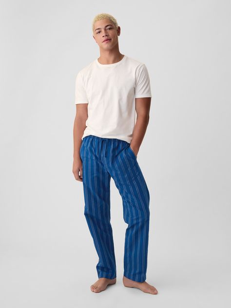 Soft cotton weave.  Elasticized drawstring waist.  Certain styles have allover prints.  Sits at the natural waist.  Easy through the hip and thigh. Adult Pajamas, Summer 2025, Pajamas Gift, Soft Pajamas, Pyjama Bottoms, Gender Equality, Support People, Blue Soft, Boys Coat