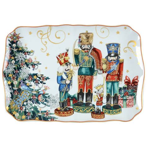 Twas the Night Before Christmas Dinner Plate by Williams-Sonoma | Replacements, Ltd. Christmas Dishes Dinnerware, Christmas Salad Plates, Christmas Dinner Plates, Twas The Night Before Christmas, Holiday Dinnerware, Christmas Platter, Holiday Tablecloths, Christmas China, Christmas Dinnerware