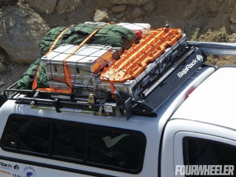 Carry Smarter: Off-Road Truck and Jeep Storage Solutions - Four ... Jeep Storage, Car Survival Kits, Tactical Truck, Suv Camping, Four Wheeler, Off Road Truck, Hors Route, Truck Mods, Bug Out Vehicle