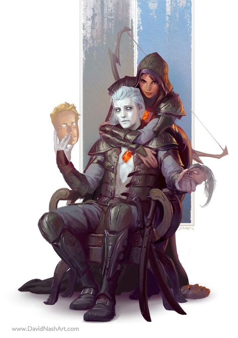 Dnd Changeling, Game Of Thrones Artwork, Dnd Races, The Guild, Forgotten Realms, Games Of Thrones, Fantasy Races, Dungeons And Dragons Characters, Dnd Art