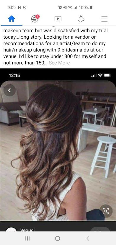 Photo - Google Photos Maternal Photoshoot, Hair For Moms, Maternity Makeup, Medium Length Bridal Hair, Maid Of Honor Hair, Easy Diy Hairstyles, Mother Of Bride Hair, Hairstyles With Curled Hair, Half Up Half Down Curly