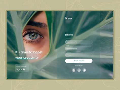 Sign Up Page Signup Form Design, Sign In Website Design, Subscribe Page Design, Sign Up Web Design, Sign Up Page Design Website, Sign Up Page Ui, Sign Up Landing Page, Sign Up Page Design, Contact Form Design