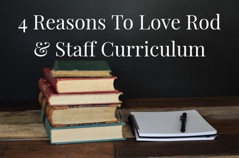 4 Reasons To Love Rod & Staff Curriculum Rod And Staff Homeschool, Rod And Staff, Christian Homeschool, Math Curriculum, My Posts, Home Education, 4th Grade, 3rd Grade, Grade 1